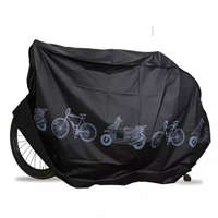 NapiKütyü Vízálló kerékpár takaró ponyva (200 × 110 cm), fekete színben