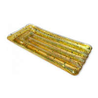 NapiKütyü Felfújható matrac arany csillámokkal 181 cm
