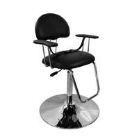 IHO-206 Gyermek fodrász szék, fekete