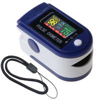 NapiKütyü Hordozható digitális pulzoximéter, véroxigénmérő, pulzusmérő színes kijelzővel