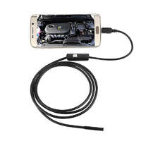 NapiKütyü OTG Endoszkóp kamera beépített LED világítással, USB és microUSB csatlakozással, 5 méter