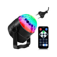 NapiKütyü Diszkógömb LED fényeffekt RGB vetítő - Buli fényeffektek, diszkó lámpa, party vetítő