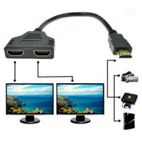 NapiKütyü DUAL HDMI kábel HDMI elosztó - Ugyanaz a kép több kijelzőn