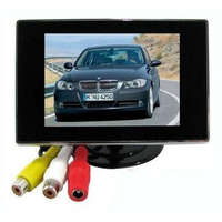 NapiKütyü 3.5" TFT LCD mini monitor autóba színes tolatókamera monitor
