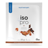 Cukrászom ISO PRO - 25 g - mogyorós-csokoládé - Nutriversum