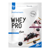 Cukraszom Whey PRO - 30 g - PURE - Nutriversum - áfonyás sajttorta