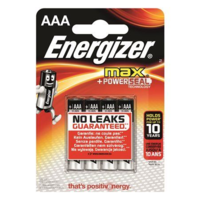 Energizer Energizer Max AAA alkáli mini ceruzaelem (4db/csomag) (E300124203/E300124200) (E300124203/E300124200)
