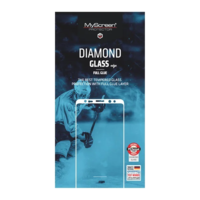 MyScreen MYSCREEN DIAMOND GLASS EDGE képernyővédő üveg (2.5D, full glue, teljes felületén tapad, karcálló, 0.33 mm, 9H) FEKETE [Apple iPhone 6S 4.7] (MD2081TG DEFG BLACK)