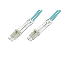 Digitus Digitus DK-2533-02/3 Fiber Optic Multimode patch kábel LC / LC OM3 2m türkiz (DK-2533-02/3)