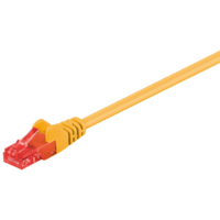 Goobay Intellinet 1.5m Cat6 RJ-45 hálózati kábel Sárga 1,5 M U/UTP (UTP) (95590)