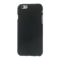 gigapack Műanyag telefonvédő (karbon minta) FEKETE [Apple iPhone 6S 4.7] (5996457487066)