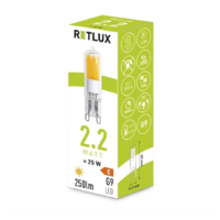 Retlux Retlux RLL 455 G9 COB 2,2W LED WW - Meleg fehér (RLL 455)