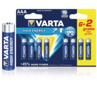 Varta Varta alkáli elem AAA 1.5 V High Energy 8db Promotional blister (VARTA-4903SO / 4903.121.428) (4903.121.428)