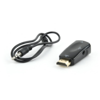 Gembird Gembird HDMI -> VGA és audio adapter fekete (AB-HDMI-VGA-02) (AB-HDMI-VGA-02)