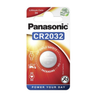 Panasonic PANASONIC gombelem (CR2032, 3V, lítium) 1db /csomag (CR2032-1B-PAN / CR-2032EL/1B) (CR2032-1B-PAN / CR-2032EL/1B)