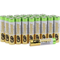 GP Batteries Mikroelem AAA, alkáli mangán, 1,5V, 24 db, GP Super LR03, AAA, LR3, AM4M8A, AM4, S (03024AB24)