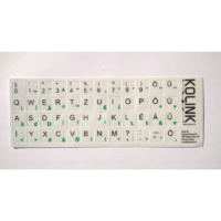 Kolink Kolink billentyűzet matrica fehér alapon fekete betűk magyar (5999094000179) (5999094000179)