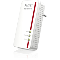 AVM FRITZ!Powerline FRITZ! Powerline 1260E 1200 Mbit/s Ethernet/LAN csatlakozás Wi-Fi Fehér 1 dB (20002789)
