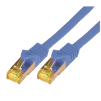 M-CAB M-CAB S/FTP CAT7 kábel 0.25m Kék (3724)