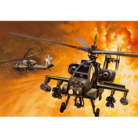 Italeri Italeri 0159 AH-64A Apache Támadó helikopter műanyag modell (1:72) (MI-159)