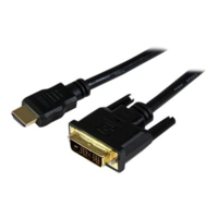 StarTech StarTech.com 1.5m HDMI to DVID Cable M/M - video cable - HDMI / DVI - 1.5 m (HDDVIMM150CM)