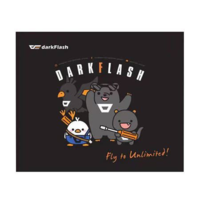 DarkFlash Darkflash gaming egérpad 30x25cm (5905316145191) (5905316145191)