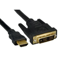 Egyéb HDMI-DVI összekötő monitor kábel 5m aranyozott (7611990172498)