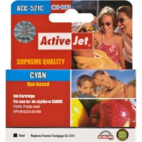 ActiveJet ActiveJet (Canon CLI-521C) Tintakazetta Ciánkék (EXPACJACA0081)