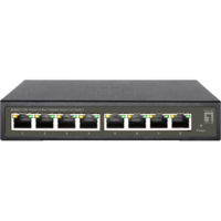 Level One LevelOne GES-2108 hálózati kapcsoló Vezérelt L2 Gigabit Ethernet (10/100/1000) Fekete (GES-2108)