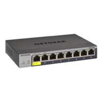 Netgear Netgear GS108T-300PES 1000Mbps 8 portos switch (GS108T-300PES)