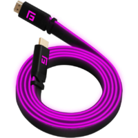 FloatingGrip Floating Grip HDMI Kabel High Speed 8K/60Hz LED 1.5m pink (FG-HDMILED-150-PINK)