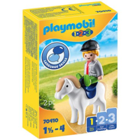 Playmobil Playmobil: 1-2-3 - Kisfiú pónival (70410P) (PLAYMOBIL70410P)