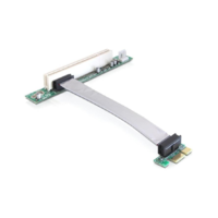 Delock DELOCK Riser Card PCIe x1 -> PCI 32bit 5v flexibles Kabel (41857)