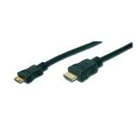 Digitus Digitus AK-330106-020-S HDMI A --> mini HDMI C 2 méter összekötő kábel (AK-330106-020-S)