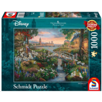 Schmidt Schmidt Disney, 101 Dalmata, 1000 db-os puzzle (59489, 18743-183) (59489, 18743-183)