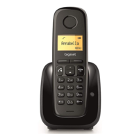 Gigaset TELEFON készülék, DECT / hordozható Gigaset A280 FEKETE (A280) (A280)