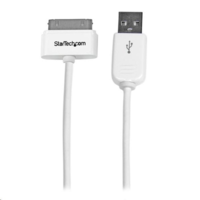 StarTech StarTech.com USB -> Apple Dock kábel fehér (USB2ADC1M) (USB2ADC1M)