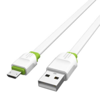 LDNIO LDNIO LS35 USB-A - Micro USB kábel 2.4 A 2m fehér (5905316143104) (LS35 micro)