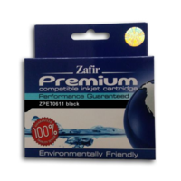 Zafír Zafír (Epson T0611) Tintapatron Fekete (ZPET0611)