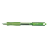 Uni Uni SN-100 Laknock Nyomógombos Golyóstoll - 0.25 mm / zöld (SN-100(07) GREEN)