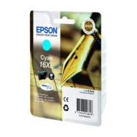 Epson Epson Pen and crossword 16XL tintapatron 1 dB Eredeti Nagy (XL) kapacitású Cián (C13T16324010)