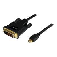 StarTech StarTech.com 3 ft Mini DisplayPort to DVI Adapter Cable - Mini DP to DVI Video Converter - MDP to DVI Cable for Mac / PC 1920x1200 - Black (MDP2DVIMM3B) - DisplayPort cable - 91.44 cm (MDP2DVIMM3B)