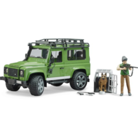 Bruder Bruder Land Rover Defender: Erdész terepjáróval és kiegészítőkkel (02587)