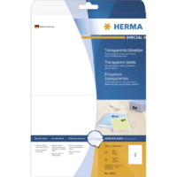 HERMA HERMA Etiketten transp. matt A4 210x148 mm Folie 50 St. (4683)