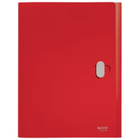 Leitz Leitz Recycle karbonsemleges zárható jumbo mappa piros (46230025) (Leitz46230025)