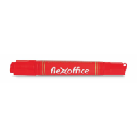 Flexoffice Flexoffice PM04 0.8/6.0 mm Alkohos marker kétvégű - Piros (OW-8715/OW-7423)
