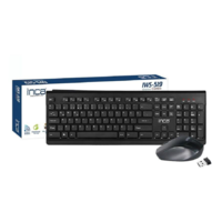cian technology INCA Tastatur IWS-519 Wireless Set, Multimedia, Slim, SW retail (IWS-519)