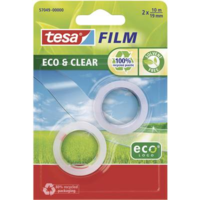 Tesa Cellux átlátszó Tesafilm®Eco&Clear 10 m x 19 mm, 2 tekercs, TESA 57049 (57049-00-00)