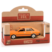 Daffi Daffi Prl Fso Polonez Narancssárga autó fém és műanyag modell (1:43) (K-582)