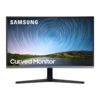 Samsung Samsung CR50 számítógép monitor 81,3 cm (32") 1920 x 1080 pixelek Full HD LED Szürke (LC32R500FHPXEN)